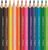 Színes ceruza készlet, háromszögletű, MAPED "Color'Peps Star Mini", 12 különböző szín, (12 db)