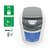 Iratmegsemmisítő, mikrokonfetti, 6 lap, LEITZ "IQ OptiMax Home Office 225 P5"