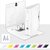 Iratrendező, 82 mm, A4, PP, LEITZ "180 Active Wow", fehér