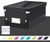 DVD-doboz, LEITZ "Click&Store", fekete