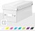 CD-doboz, LEITZ "Click&Store", fehér