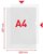 Genotherm, "L", A4, 105 mikron, narancsos felület, ESSELTE "Standard", (10 db)