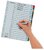 Regiszter, karton, A4, 1-20, ESSELTE "Mylar"