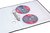 CD/DVD genotherm, lefűzhető, A4, 160 mikron, víztiszta, DONAU, (25 db)
