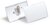 Névkitűző, csíptetővel és tűvel, PP, 54x90 mm, DURABLE "CLICK FOLD", (25 db)