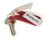 Kulcscímke, műanyag, DURABLE "KEY CLIP", vegyes színek, (6 db)