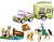 LEGO® Friends Ló és csikószállító utánfutó, játékkészlet 42695
