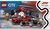 LEGO® F1®-es boxutca és személyzet, Ferrari autóval, versenyautós játék 60443