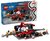 LEGO® F1®-es boxutca és személyzet, Ferrari autóval, versenyautós játék 60443