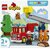 LEGO® DUPLO® Városi kalandok Tűzoltóautó tömlővel és tűzoltóval 10473