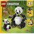 LEGO® Creator 3 az 1-ben Vadállatok: Pandacsalád, játékkészlet 31165
