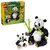 LEGO® Creator 3 az 1-ben Vadállatok: Pandacsalád, játékkészlet 31165