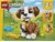 LEGO® Creator 3 az 1-ben Aranyos állatok: Játékos kiskutya 31382