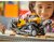 LEGO® City Sárga buldózer, építési területet megjelenítő játékkészlet 60466
