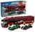 LEGO® City F1®-es kamion, RB20 és AMR24 F1®-es autókkal, játék versenyautó-szállítót tartalmazó szett 60445