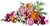 LEGO® Botanicals Rózsaszín virágcsokor, virágdekoráció 10342