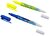 Filctoll készlet, 2-3 mm, törölhető, kétvégű, WEDO, "Wedowonder", 6 különböző szín, (6 db)
