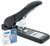 Tűzőgép, nagyteljesítményű, 923/6-17, 140 lap, RAPESCO "ECO HD-140", fekete