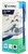 Golyóstoll, 0,7 mm, nyomógombos, VICTORIA OFFICE, „Wave", kék, (12 db)