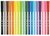 Filctoll készlet, 2 mm, kimosható, MAPED "Color'Peps Ocean", 18 különböző szín, (18 db)