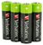 Tölthető elem, AA ceruza, 4x2500 mAh, VERBATIM, (4 db)