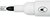 Táblamarker, kúpos hegyű, 2 mm, 10 db, NOBO "Glide", fekete, (10 db)