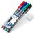 Alkoholos marker készlet, OHP, 1 mm, STAEDTLER "Lumocolor® 317 M", 4 különböző szín, (4 db)