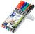 Alkoholos marker készlet, OHP, 0,4 mm, STAEDTLER "Lumocolor® 313 S", 6 különböző szín, (6 db)