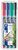 Alkoholos marker készlet, OHP, 0,4 mm, STAEDTLER "Lumocolor® 313 S", 4 különböző szín, (4 db)