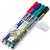Alkoholos marker készlet, OHP, 0,4 mm, STAEDTLER "Lumocolor® 313 S", 4 különböző szín, (4 db)