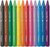 Zsírkréta, MAPED "Color'Peps Wax", 12 különböző szín, (12 db)