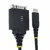 Startech - 30 cm-es USB-C - soros adapterkábel - 1P1FFC-USB-C-SERIAL