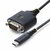Startech - 30 cm-es USB-C - soros adapterkábel - 1P1FFC-USB-C-SERIAL