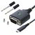 Startech - 30 cm-es USB-C - soros adapterkábel - 1P1FFC-USB-C-SERIAL