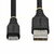 Startech - 30 cm-es USB-A - USB-C gyorstöltő kábel, 15 W 3 A - USB2AC30CMBR