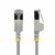 Startech - 15 cm-es szürke, ultravékony Cat6a Ethernet kábel, 10 darabos - 6ASTP34GRS15CM10PK
