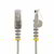 Startech - 25 cm-es szürke vékony CAT6 hálózati kábel, 10 darabos - N6PAT25CMGRS10PK