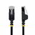 Startech - 4 m-es fekete, ultravékony Cat6a Ethernet kábel - N6APATSTP34BKS4M