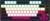 LORGAR - Pro KBP7075W 75% (US LAYOUT) - TOXIC PURPLE SWITCH - BLACK/RED - LRG-KBP7075W-BK-US