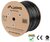 Lanberg - LAN KÁBEL CAT.6 FTP 305M SZILÁRD KÜLTÉRI ZSELÉS RÉTEGGEL - LCF6-30CU-0305-BK