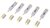 Szövegkiemelő, 1-4 mm, FLEXOFFICE "HL05 Eco Style", sárga
