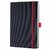Jegyzetfüzet, exkluzív, A5, vonalas, 97 lap, keményfedeles, SIGEL "Conceptum Red Edition", fekete-piros