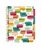 Spirálfüzet, B5, vonalas, 100 lap, PUKKA PAD "Colour Wash Project Book", vegyes minta