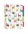 Spirálfüzet, B5, vonalas, 100 lap, PUKKA PAD "Colour Wash Project Book", vegyes minta