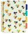 Spirálfüzet, B5, vonalas, 100 lap, PUKKA PAD "Floral Love Project Book", vegyes minta
