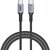 VERBATIM - Szinkronizáló és töltőkábel - 100 W USB-C - USB-C - 31846