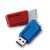 VERBATIM - Store 'n' Click USB meghajtó 2 x 32 GB piros / kék - 49308