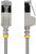 Startech - 1 m szürke, ultravékony Cat6a Ethernet kábel - N6APATSTP34GRS1M