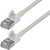 Startech - 30 cm-es fehér, ultravékony Cat6a Ethernet kábel - N6APATSTP34WHS30CM