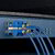 Startech - 15 cm-es kék ultravékony Cat6A Ethernet patch kábel, 10 darab - 6ASTP34BLS15CM10PK